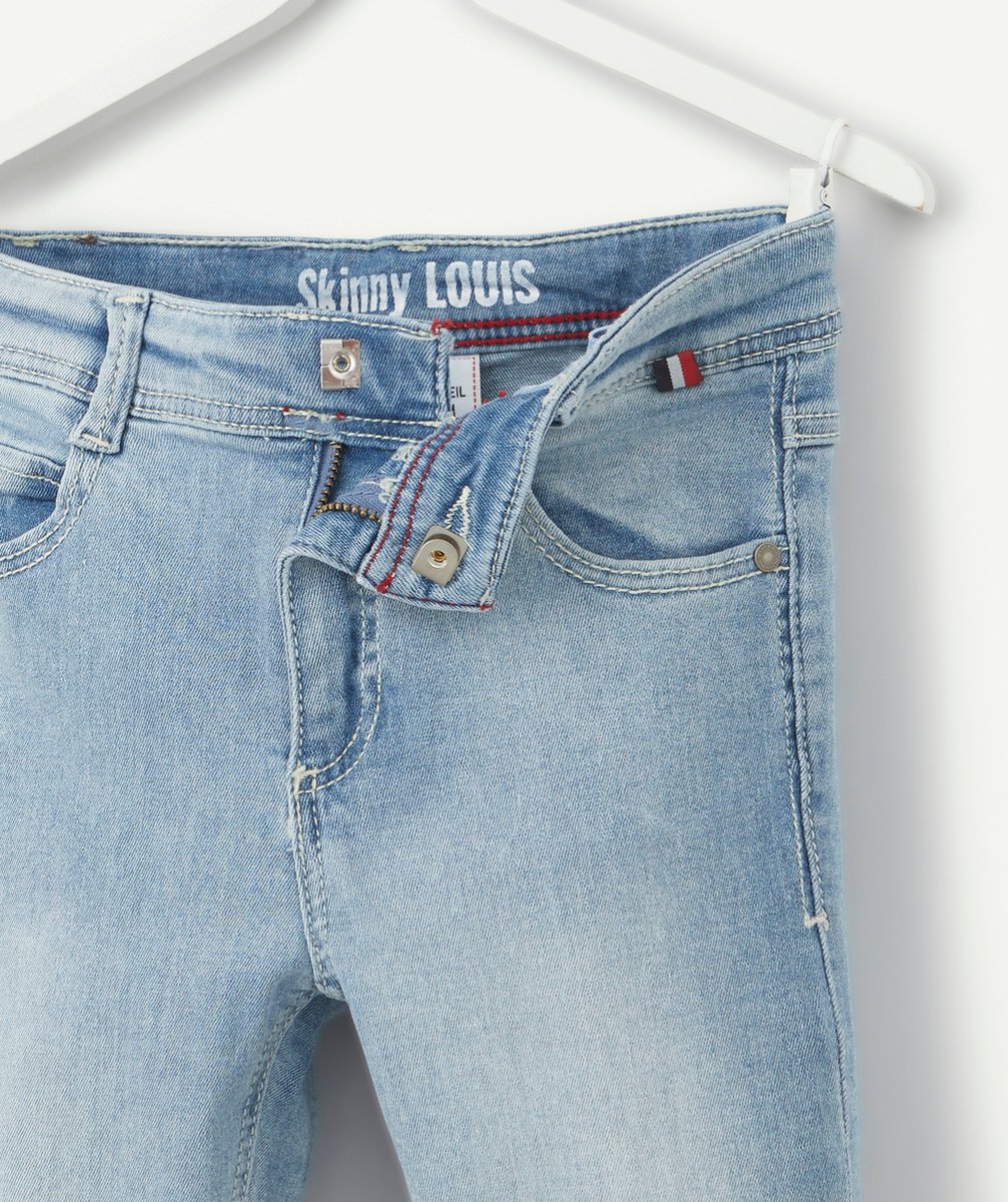 LOUIS LE PANTALON SKINNY GARÇON EN DENIM BLEU LOW IMPACT