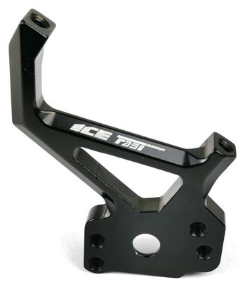 Adaptateur de Frein à Disque Ice Fast CNC 10 mm Noir