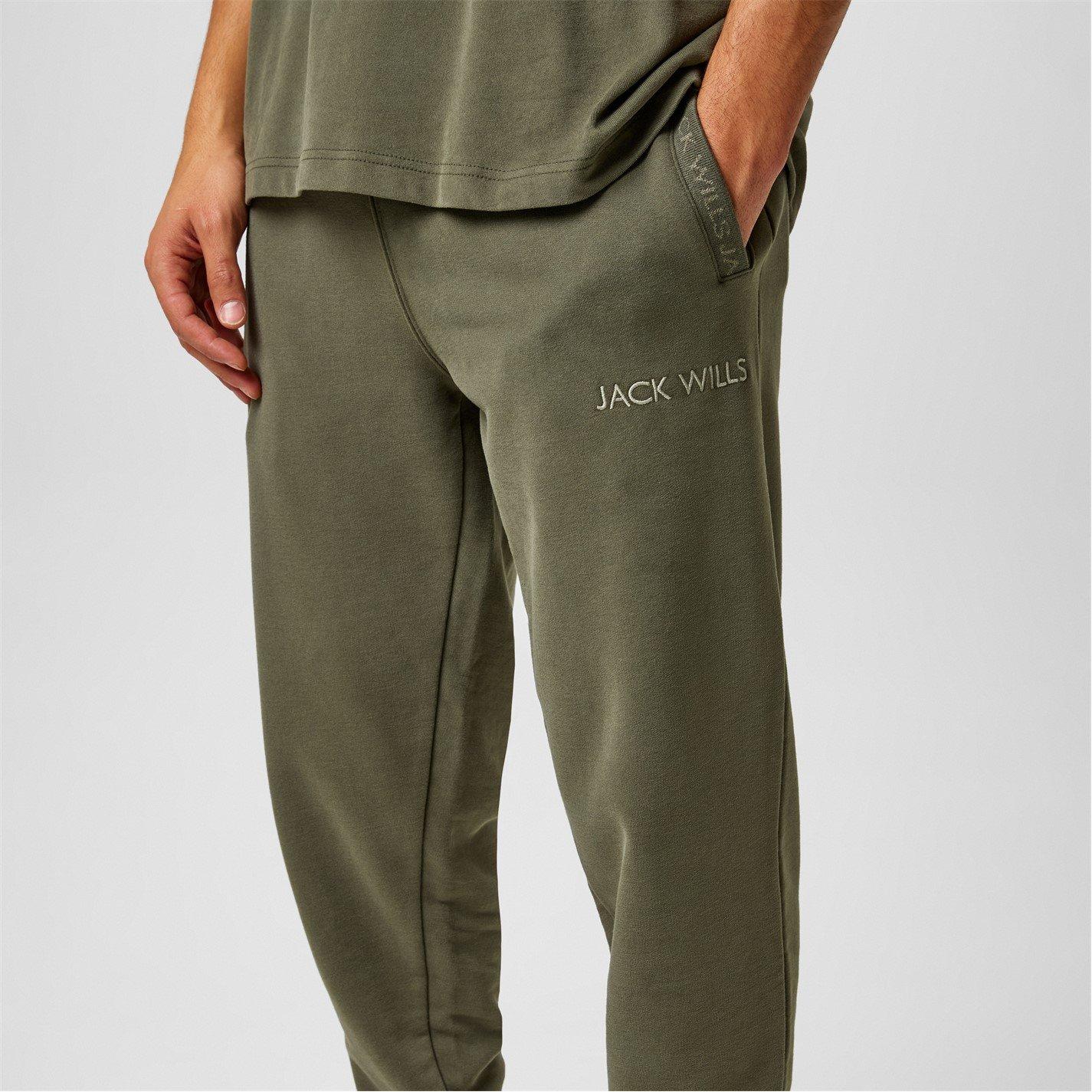 Jack Wills JW Jacquard Logo Joggers