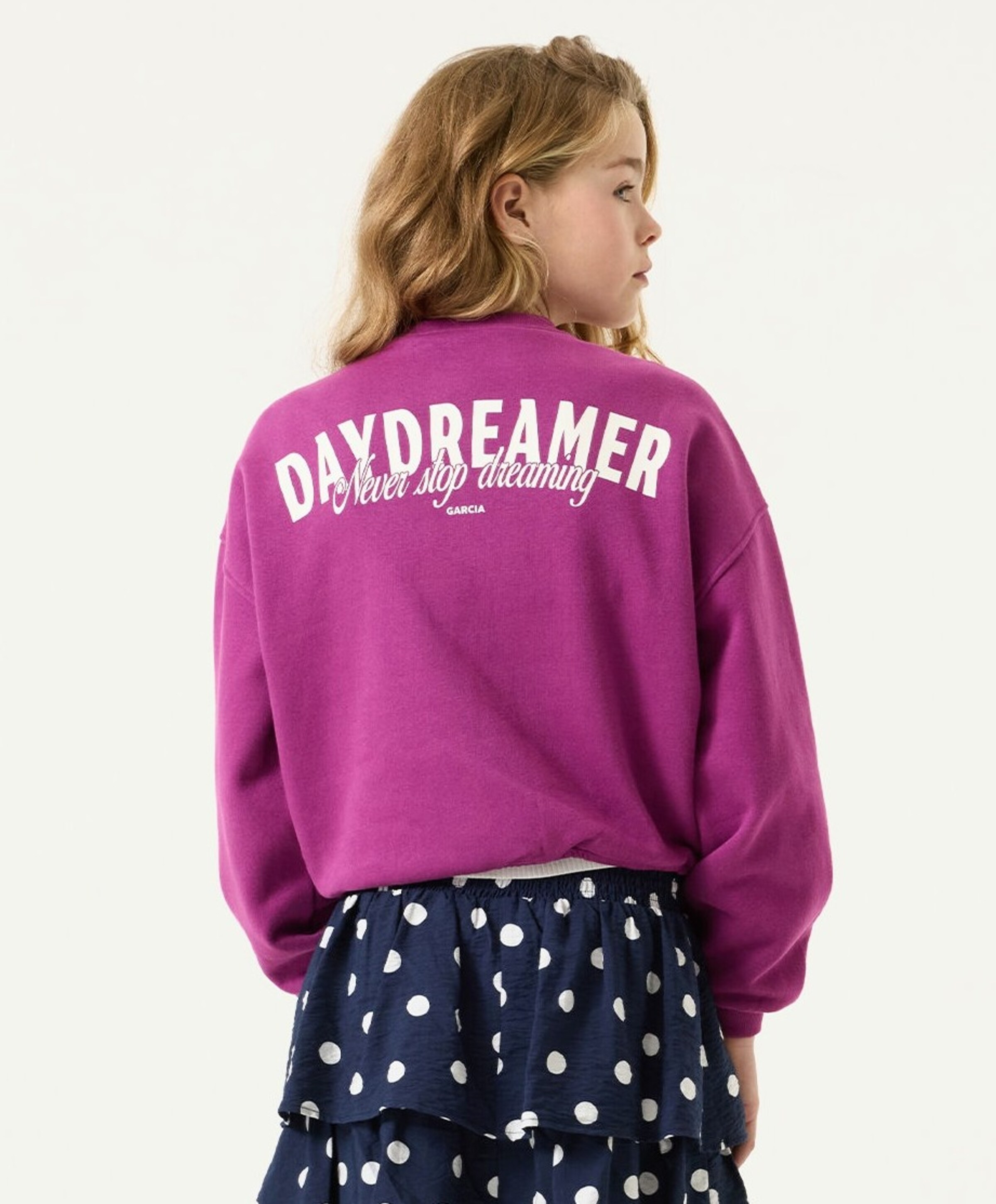 Garcia Meisjes sweater roze