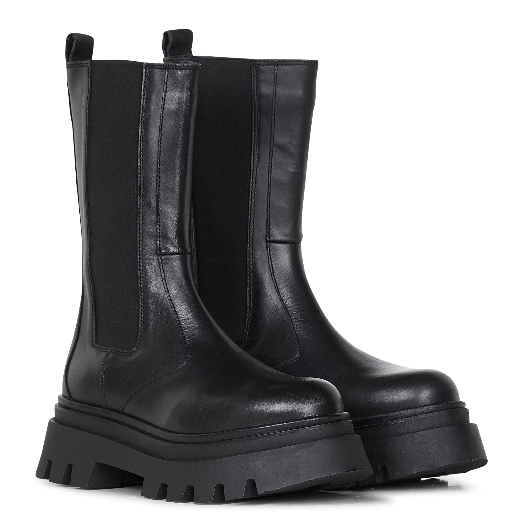 ALL ROUNDER - Boots en cuir | Noir