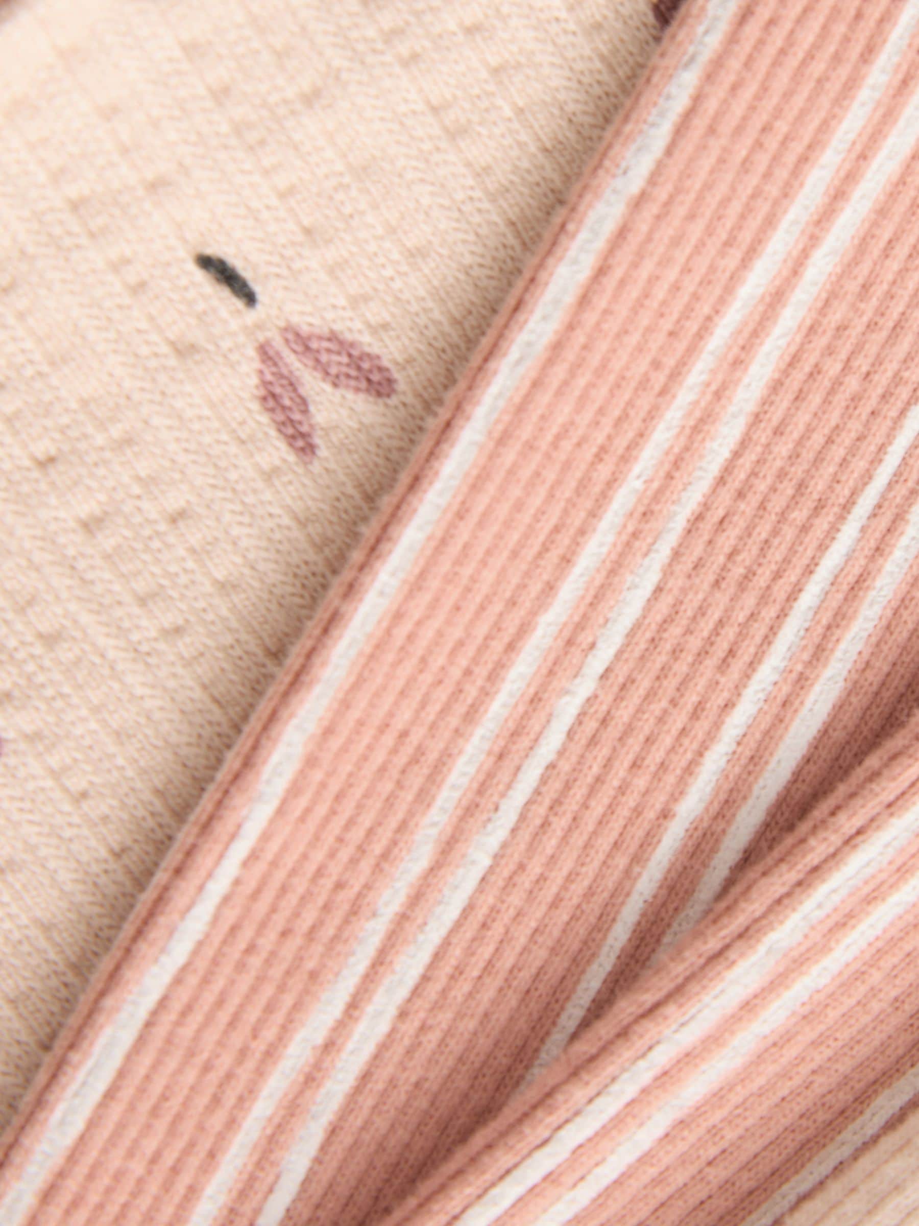 Neutraal fijne print - Set van 2 hemdjes en shorts (3mnd -7jr)