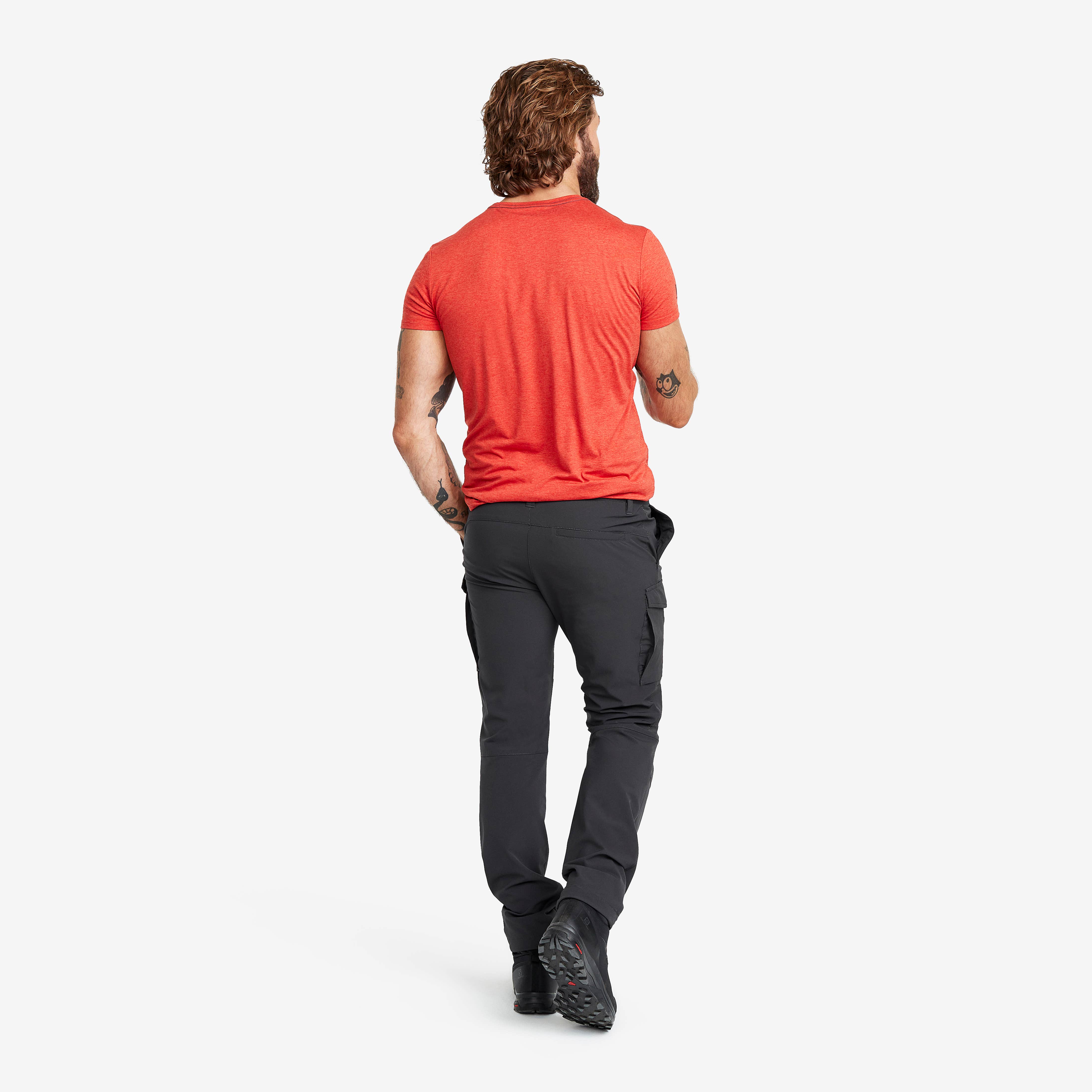 Adventure Cargo Stretch Pants Herre Anthracite