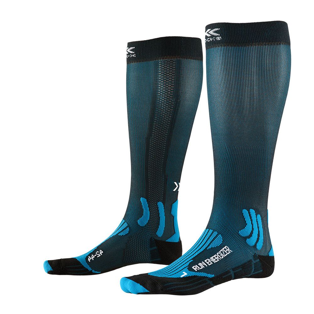 X-Socks RUN ENERGIZER - Chaussettes bleu/noir