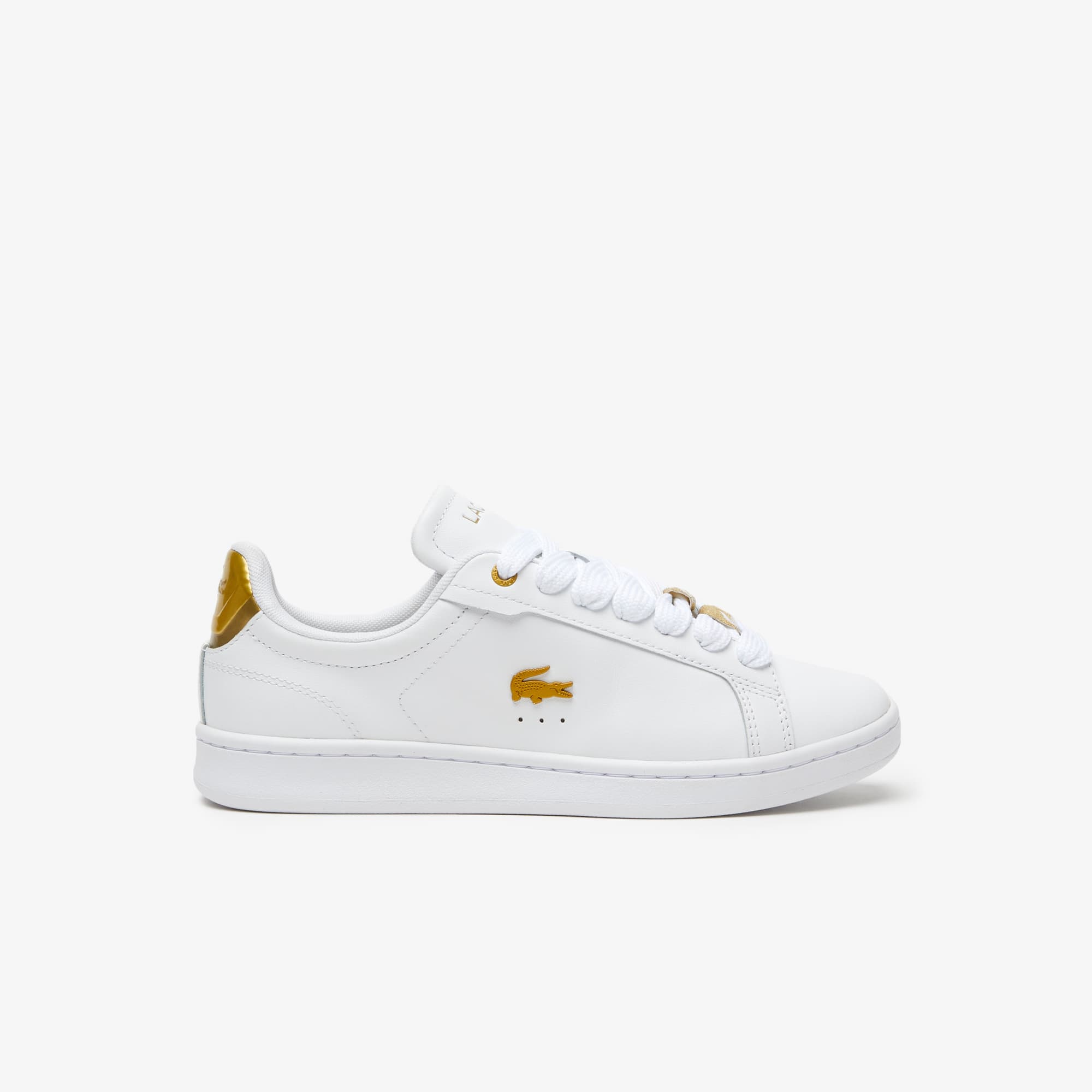 Sneakers Carnaby Pro femme Lacoste en cuir avec détail métallique Sneakers - Blanc - Lacoste - Femme