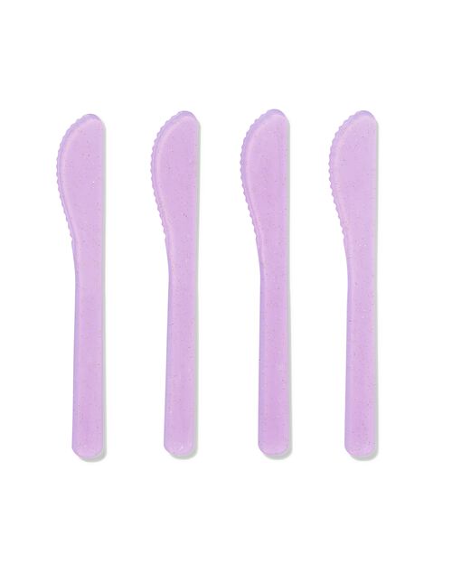 couteaux à paillettes lot de 4