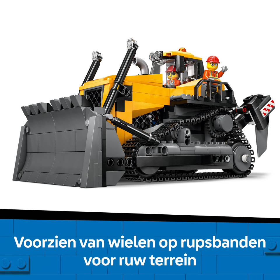 LEGO City gele bulldozer 60466