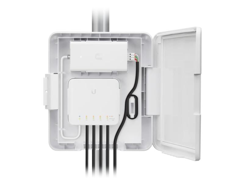 Ubiquiti Wetterfestes Aussengehäuse USW-FLEX-UTILITY Ubiquiti UniFi Switch Flex Utility – USW‑Flex-Utility