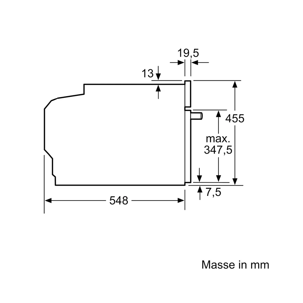 Siemens CM776GKB1 Einbau-Kompaktbackofen mit Mikrowellenfunktion 60x45cm 230V