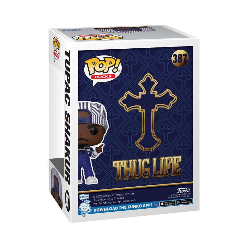 Tupac Shakur Rocks! Vinyl Figur 387 | Tupac Shakur Funko Pop!