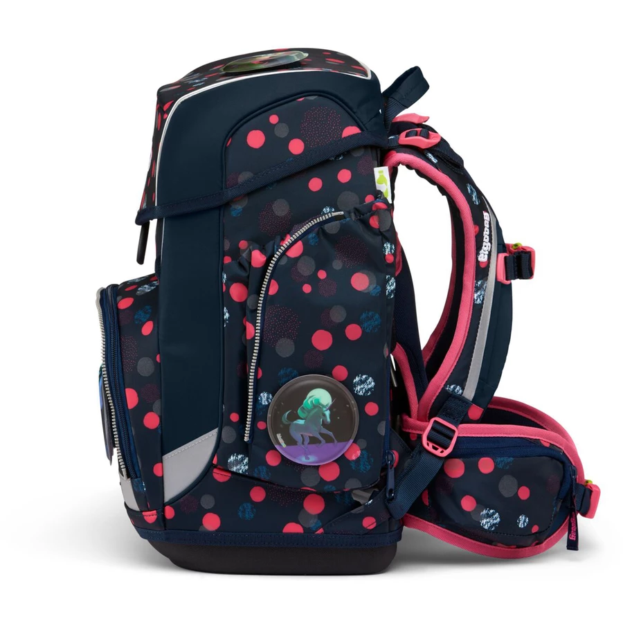 Ergobag Cubo Reflex Glow - Schulranzen Set 5tlg. Modell 2024 PhantBärsiewelt