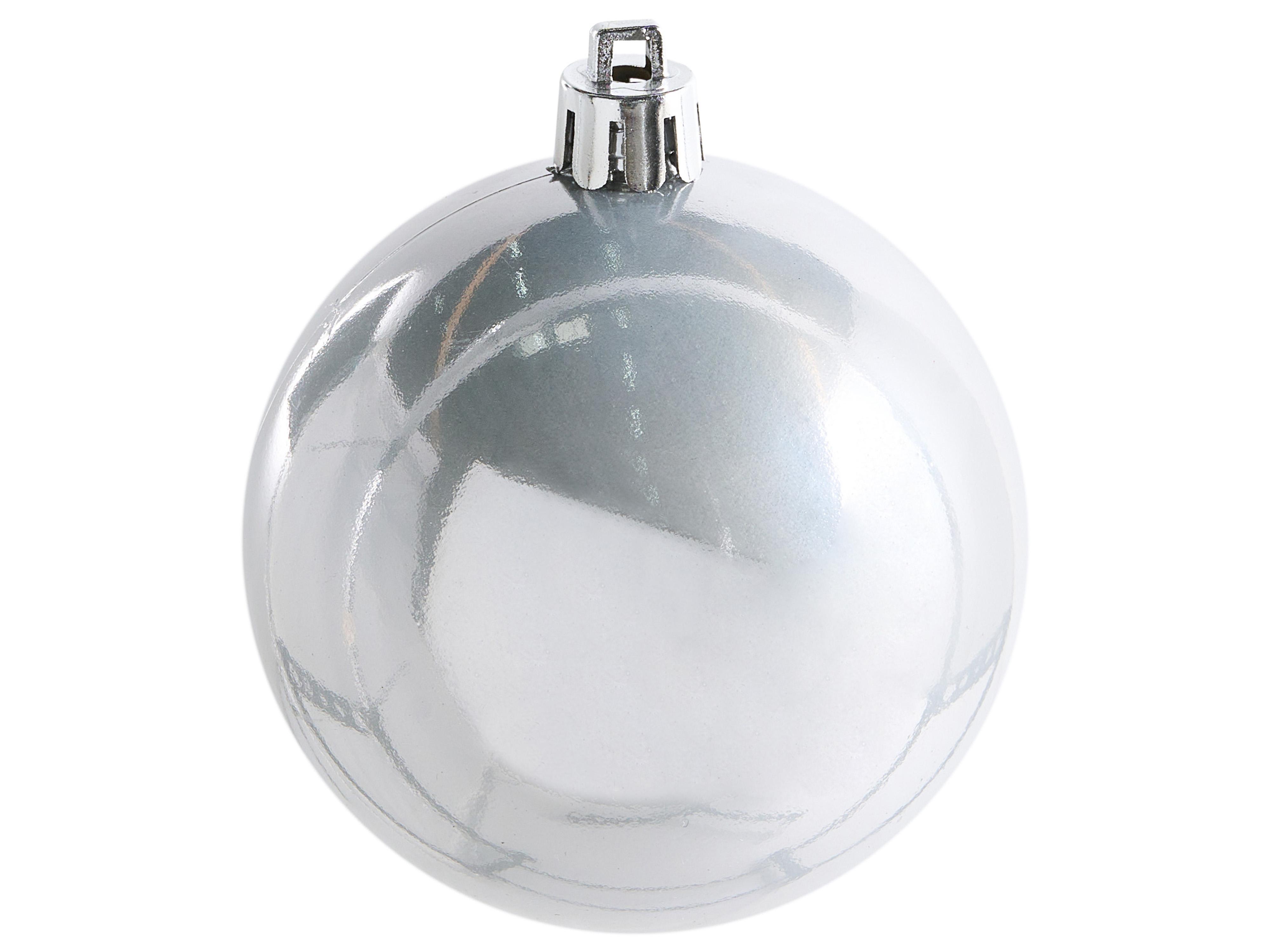 Set van 60 kerstballen TINNSJA Zilver