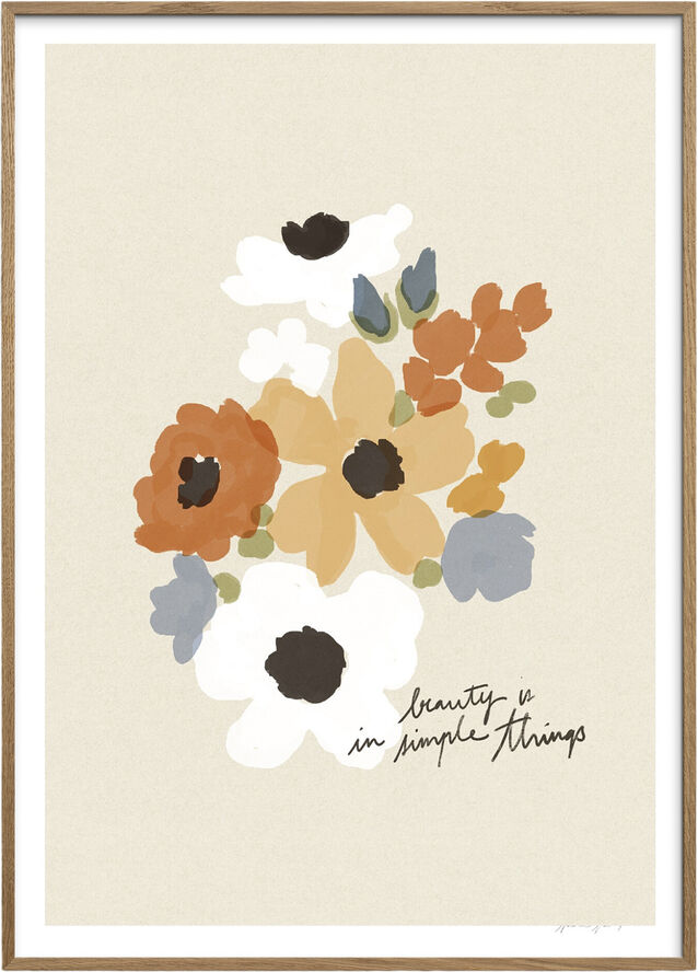 Poster & Frame Sacre Frangine - Simple Things Flerfarvet