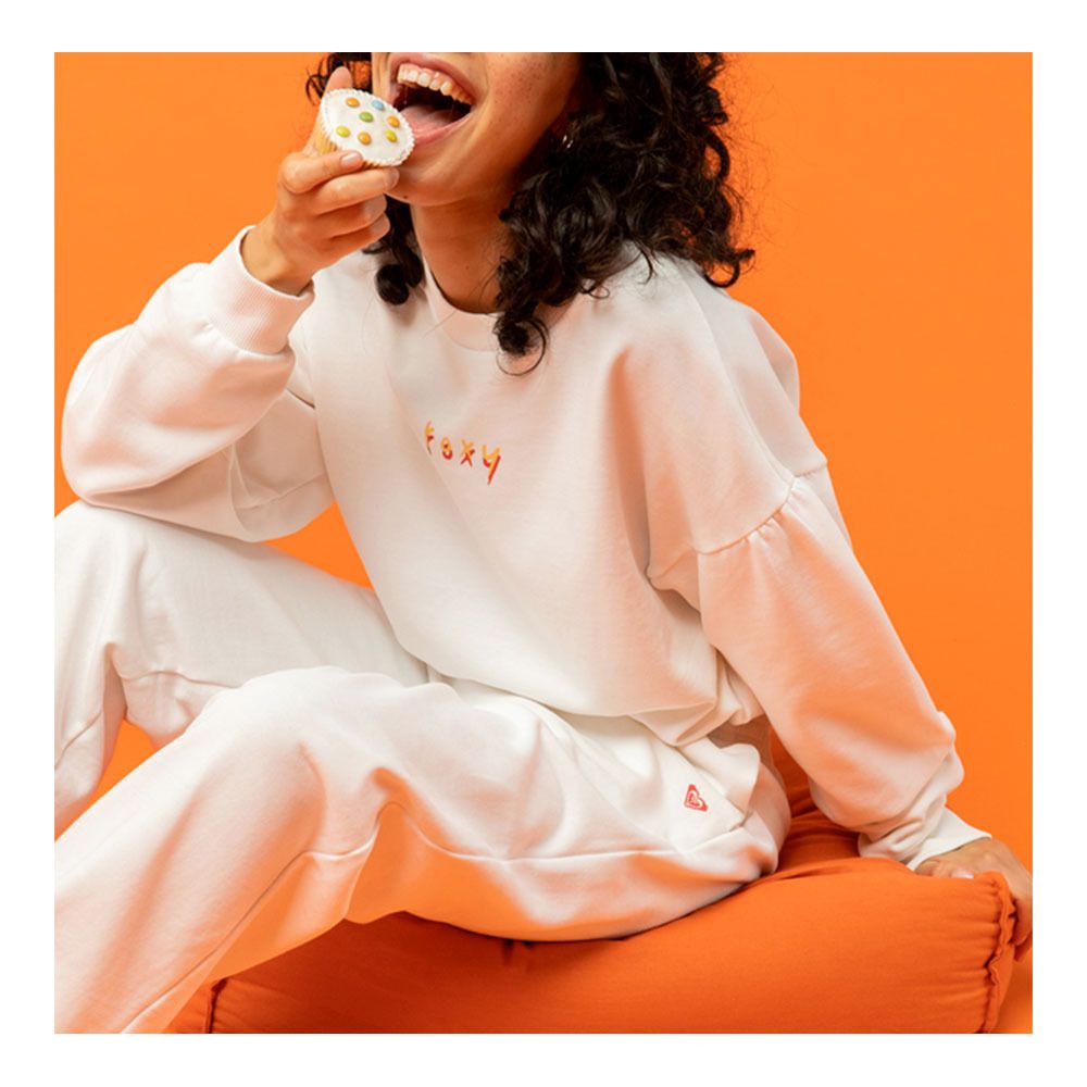 Roxy DAYS GO BY - Jogging Femme snow white