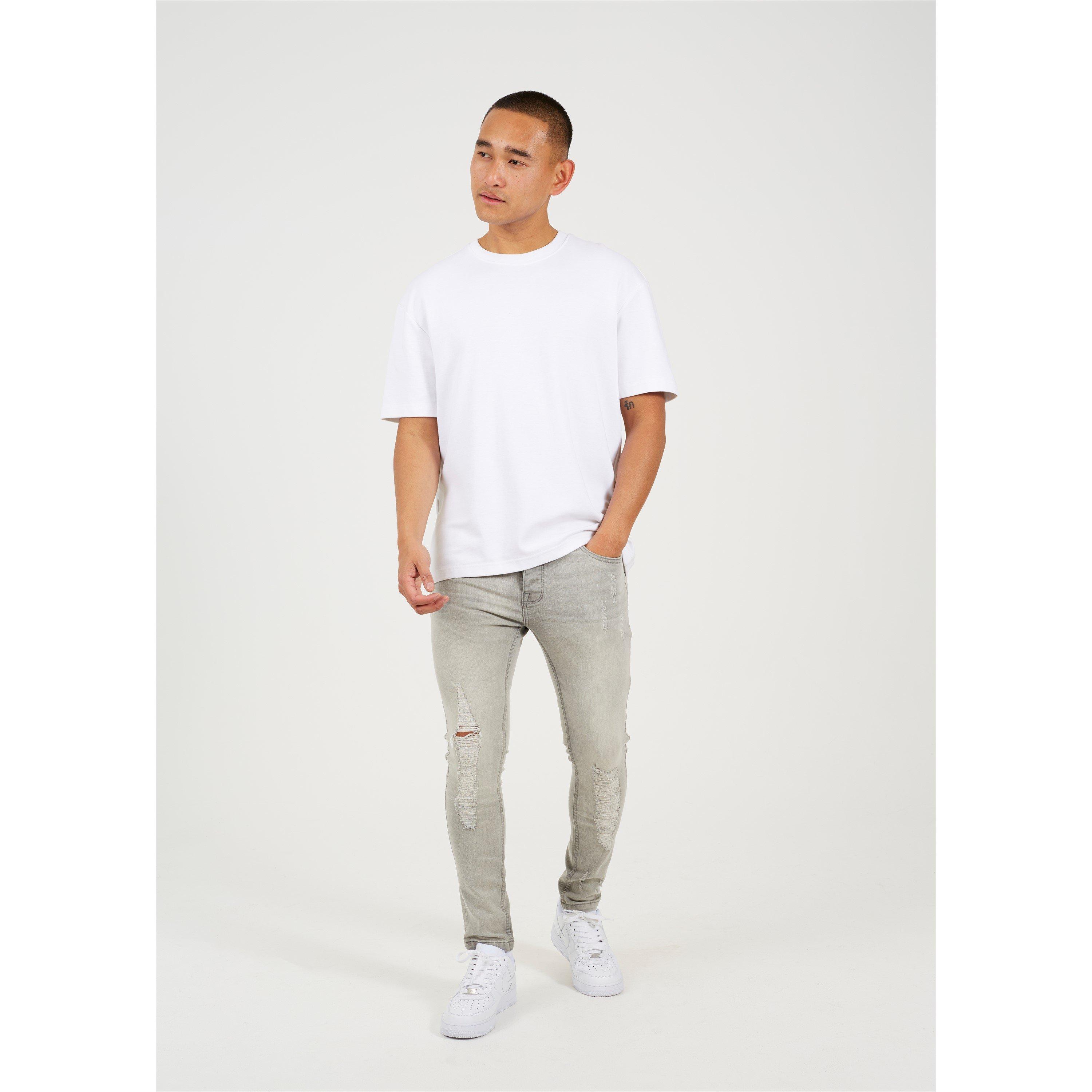 Brave Soul Skinny Fit Distressed Jean