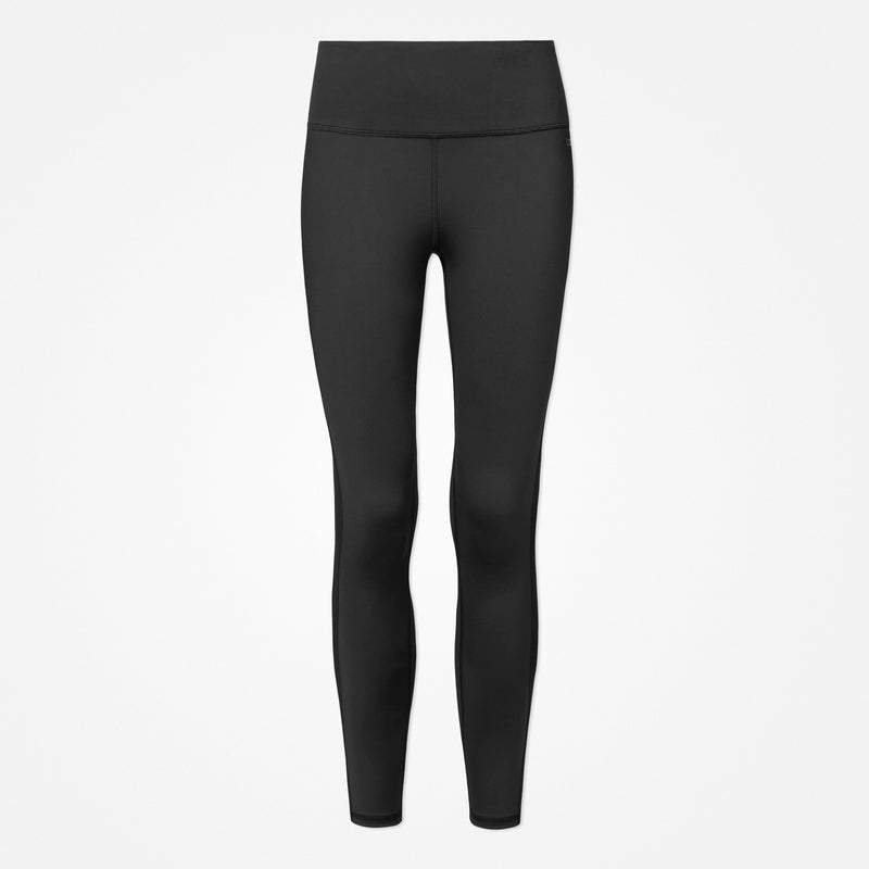 High Waist Leggings Mesh aus recyceltem Polyester Schwarz