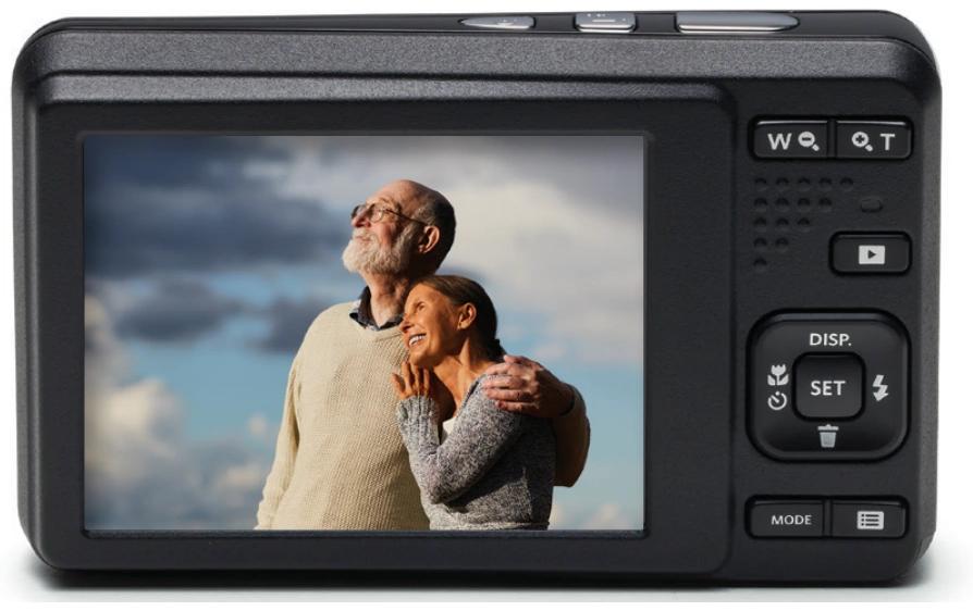 Fotokamera PixPro FZ55 – Blau<br>Schlanke, kompakte Point-and-Shoot-Kamera