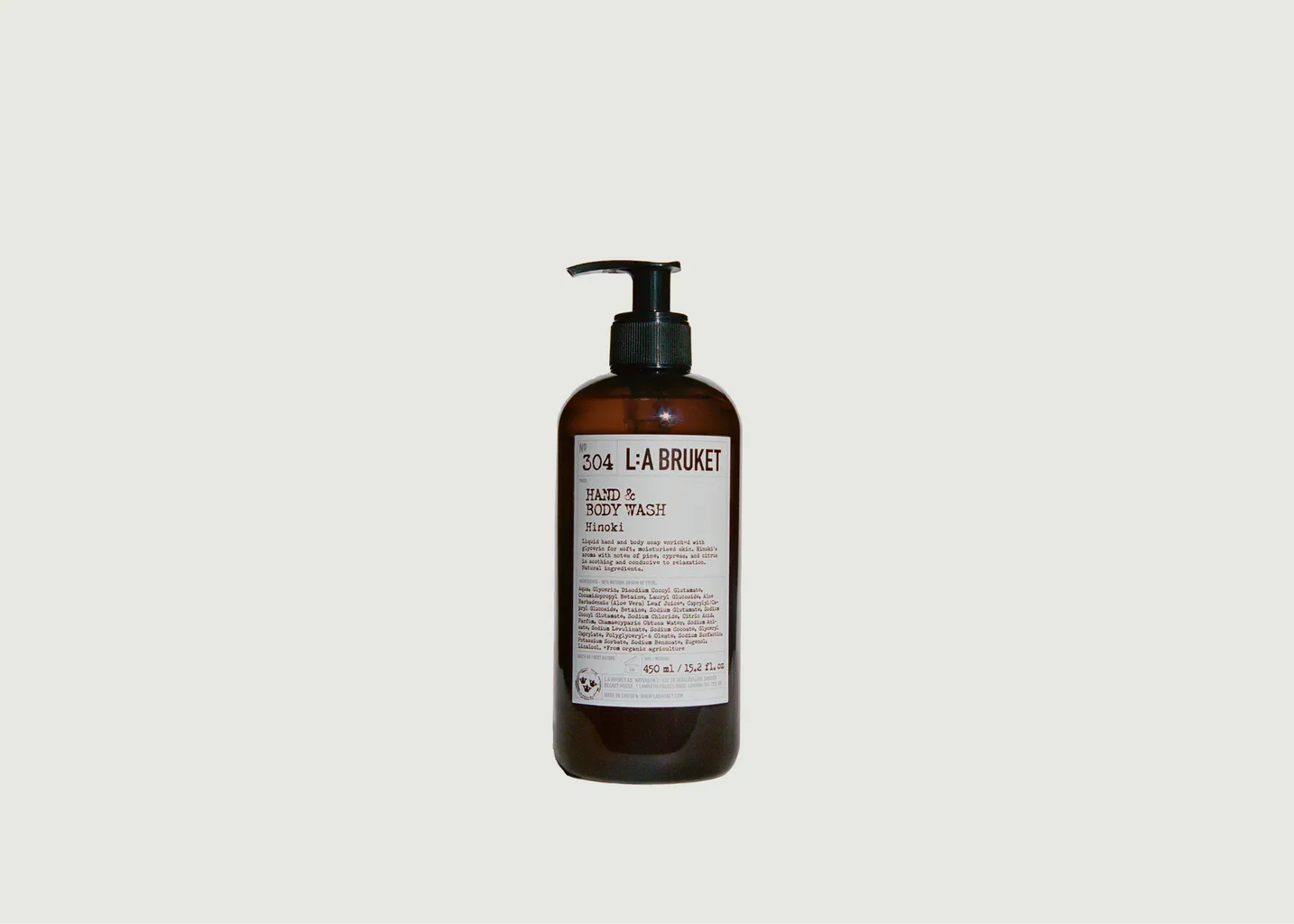 Nettoyant mains & corps Hinoki 304 - 450 ml L:A Bruket