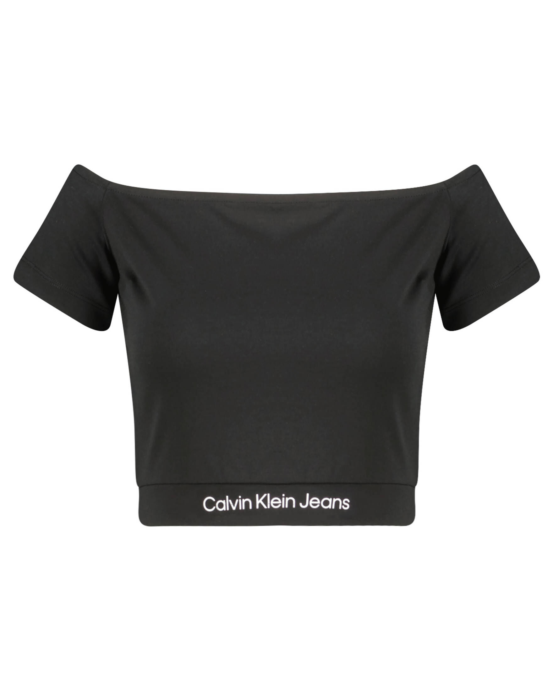 CALVIN KLEIN JEANS| Damen Tanktop SHRUNKEN LOGO MILANO BARDOT