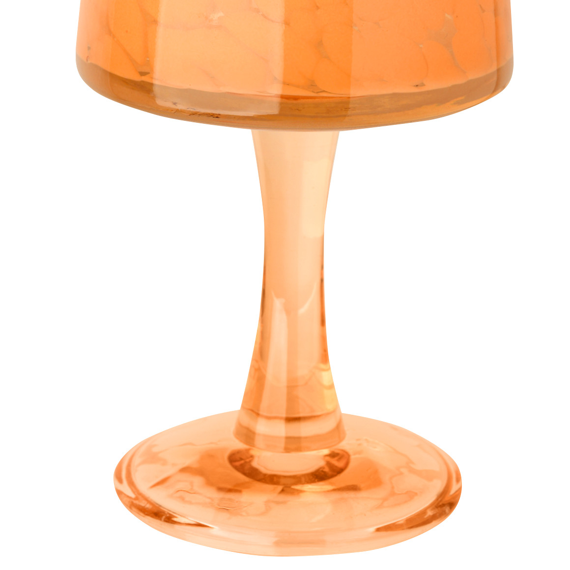 My Home Kerzenhalter mit Farbverlauf hellorange