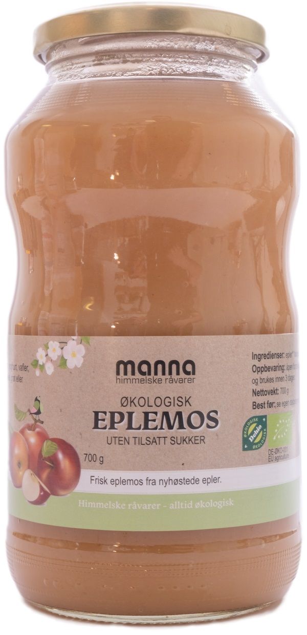 Manna Eplemos uten sukker
