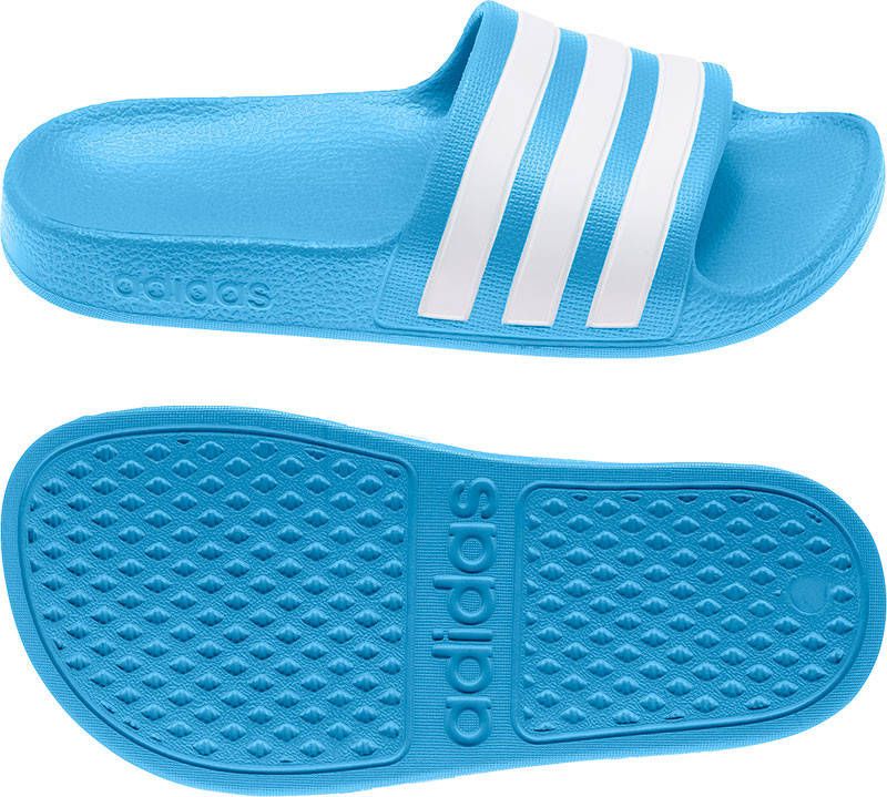 Adidas Perfor ce Adilette Aqua badslippers blauw wit Rubber 31