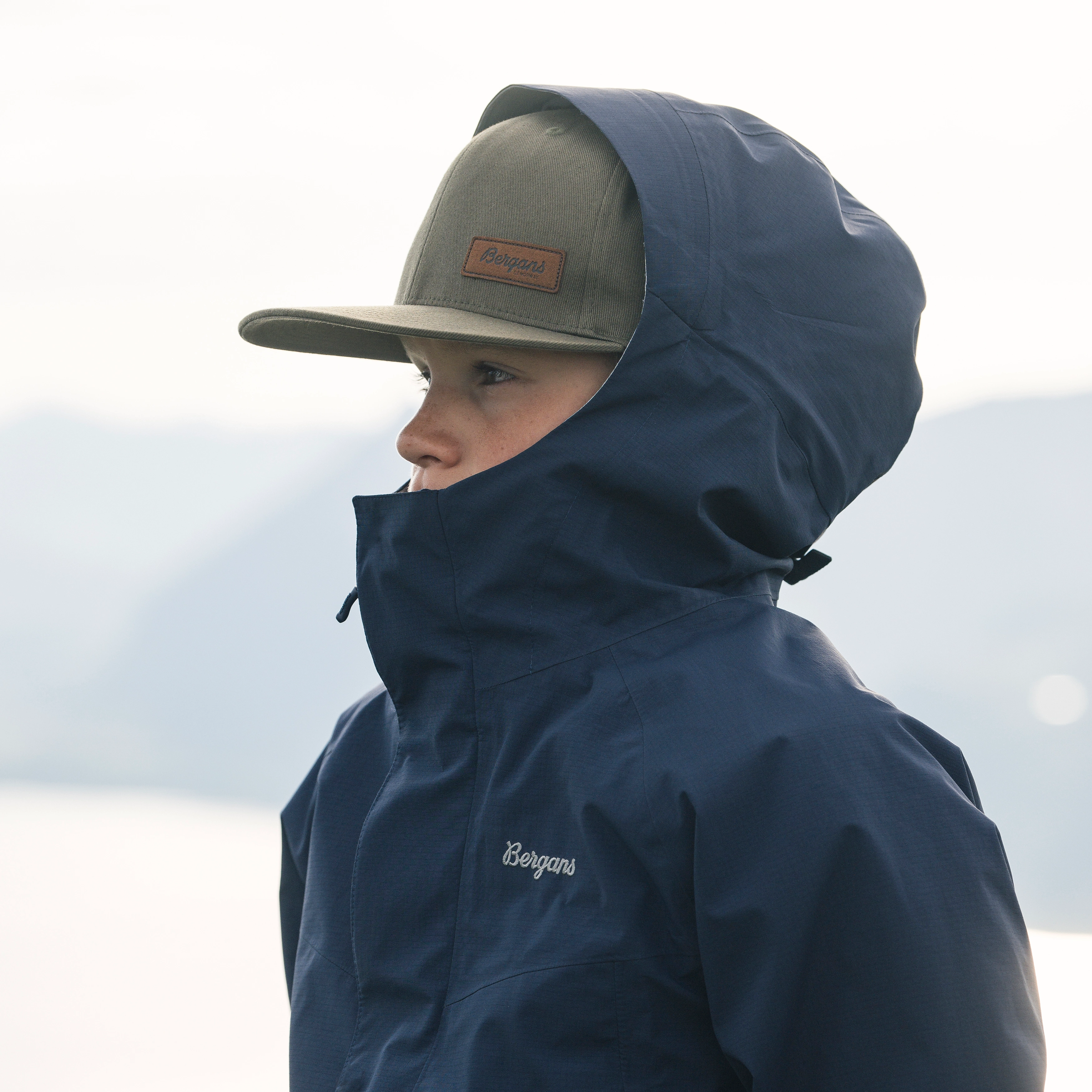 Junior 3L Shell Jacket Navy Blue
