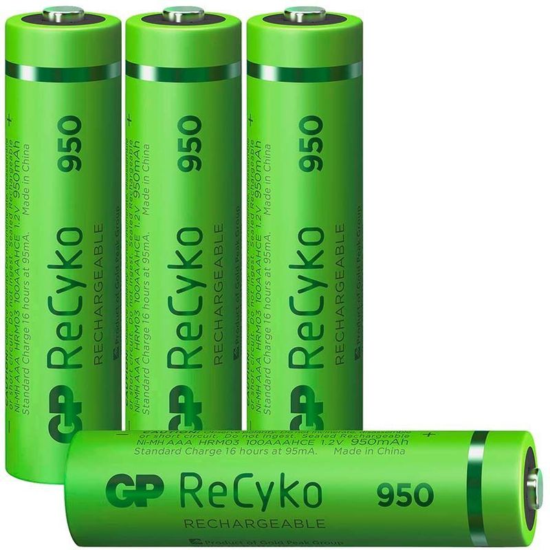 GP - ReCyko - AAA Batterij - 950 mAh - 4 Stuks