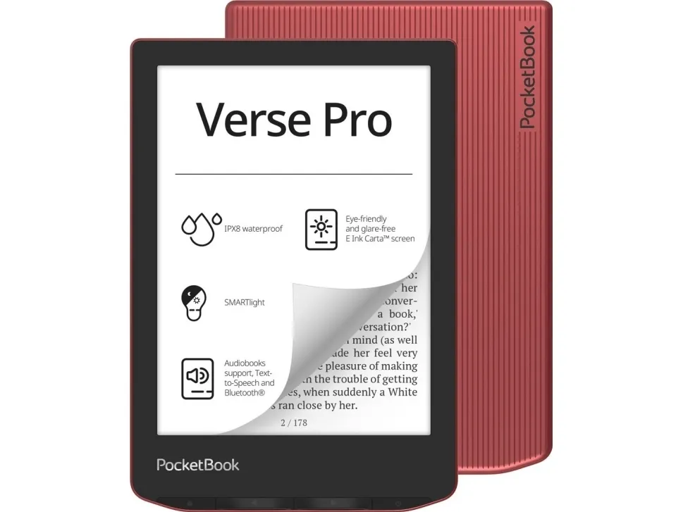 PocketBook Verse PRO - eBook læser - Linux 3.10.65 - 16 GB - 6