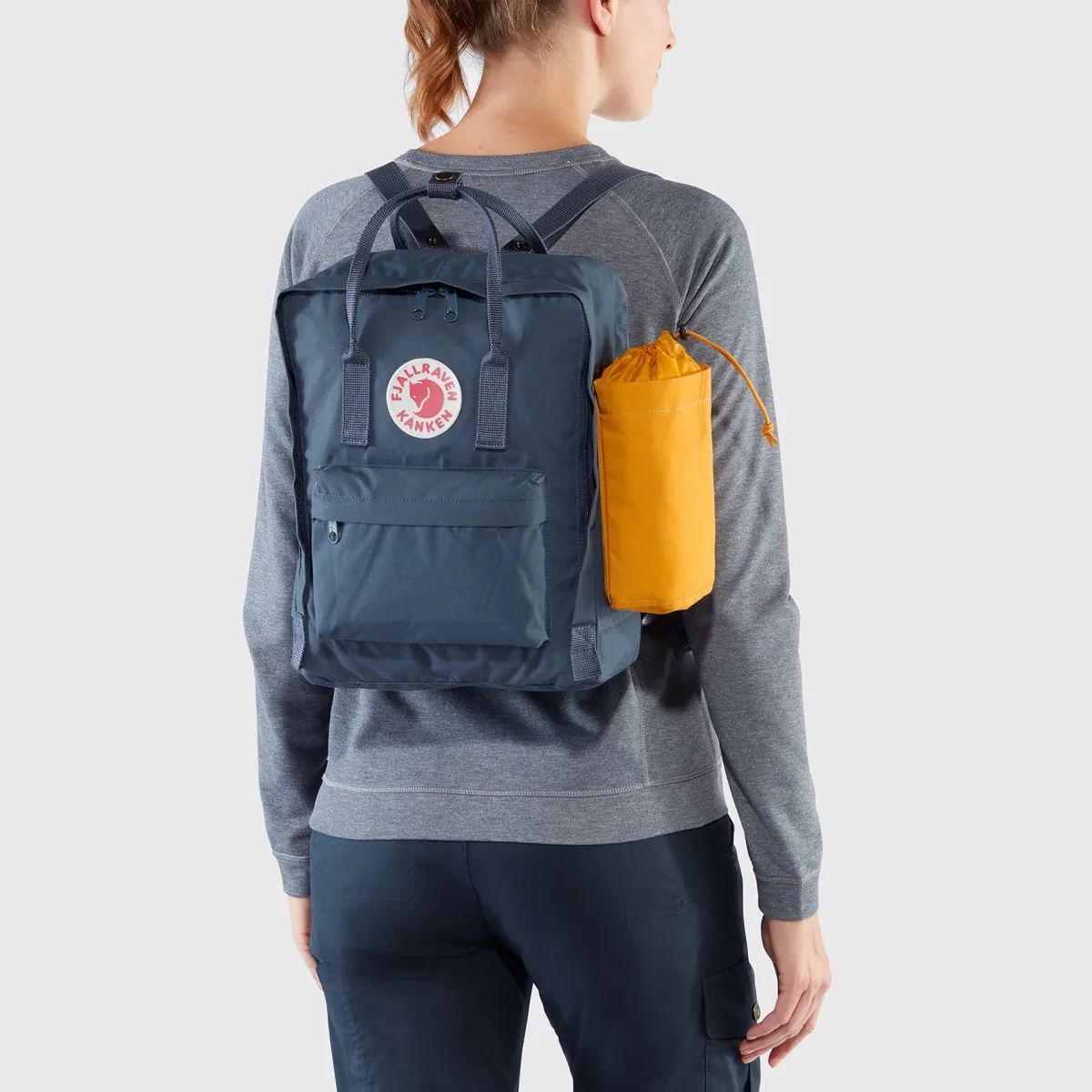 Fjällräven Kånken Bottle Pocket Fog