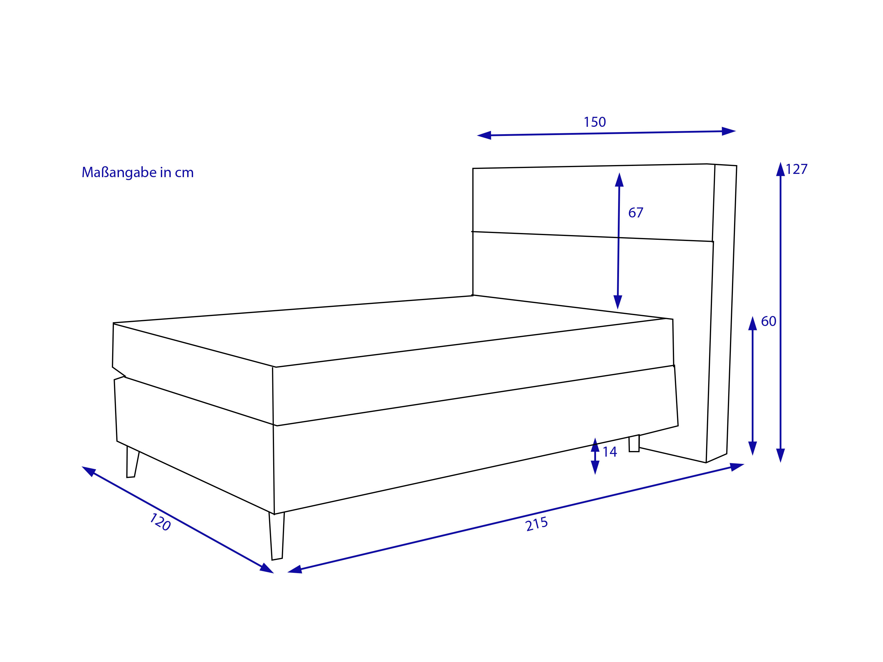 Boxspringbett MONDO DELUXE