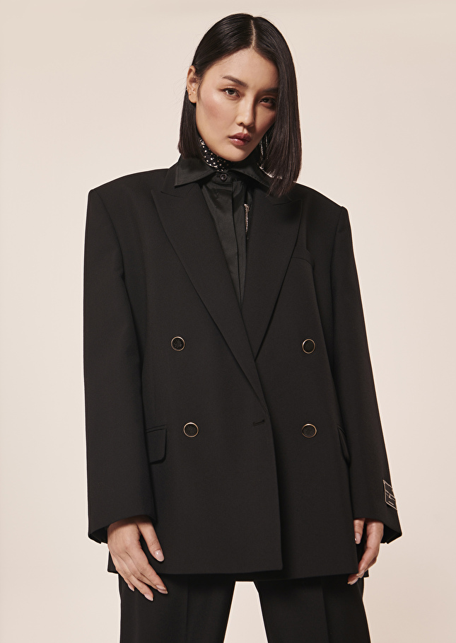 Veste Vladnoire en laine froide