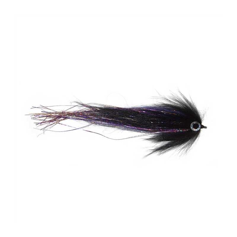 Mouche Spécial Carnassier Tof Pikna Brochet - Noir/Purple