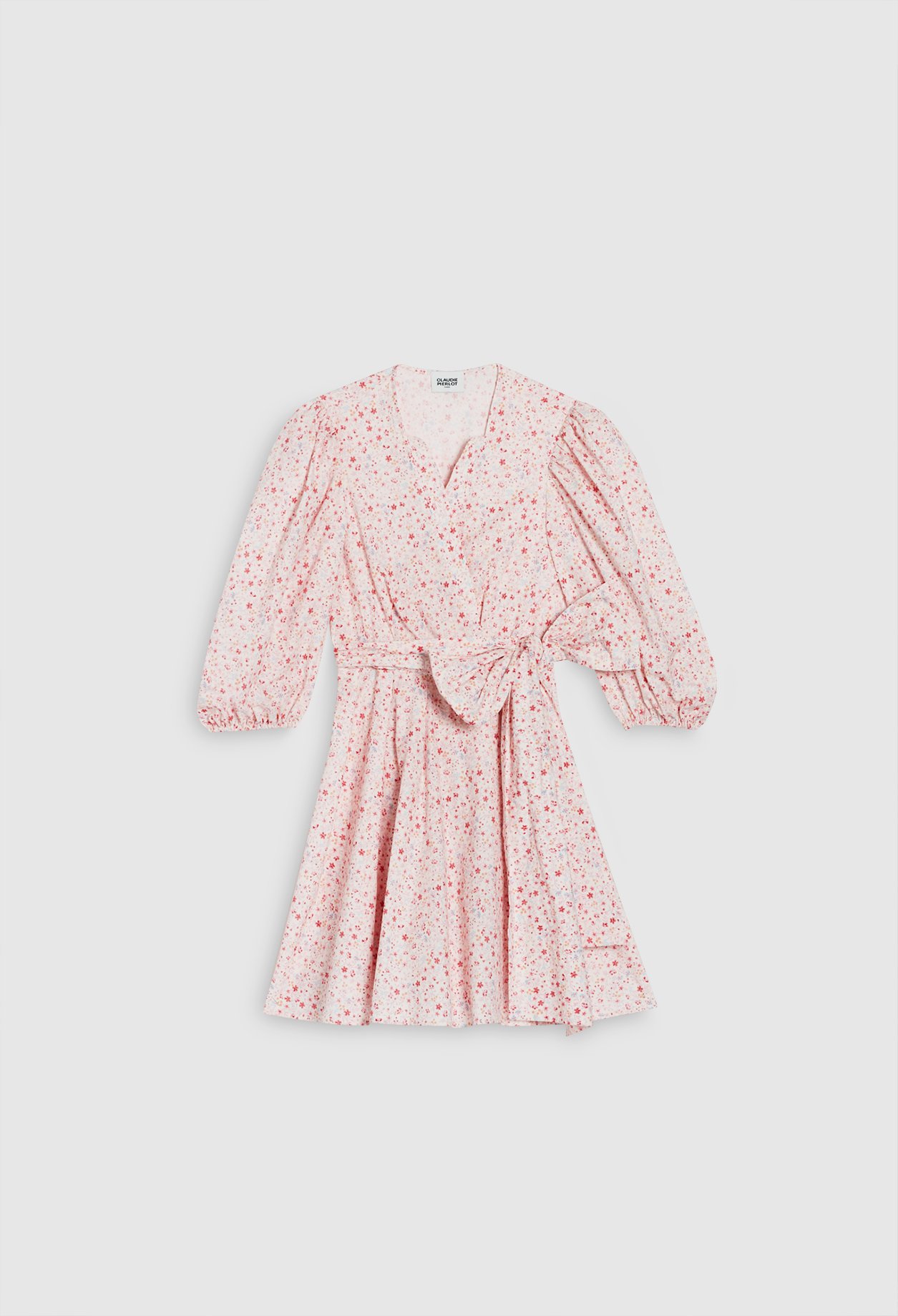 Robe courte cache c&oelig;ur