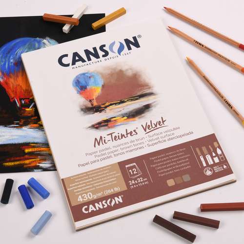 CANSON® Mi-Teintes® Velvet Pastellblock