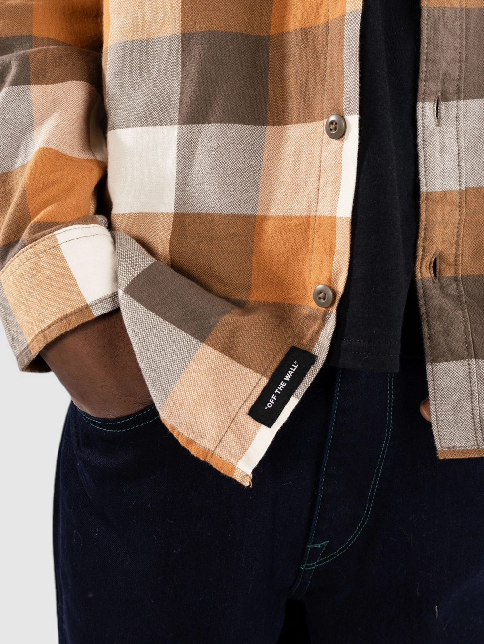 Vans Box Flannel Classic Shirt bungee cord/brown sugar