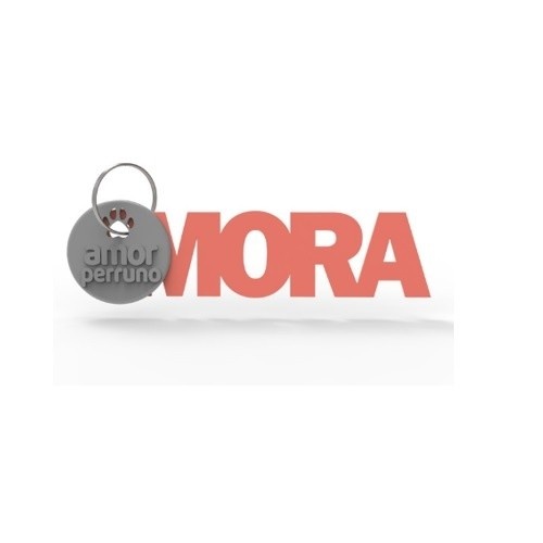 Chaveiro personalizado Seron, amor por cachorros, coral