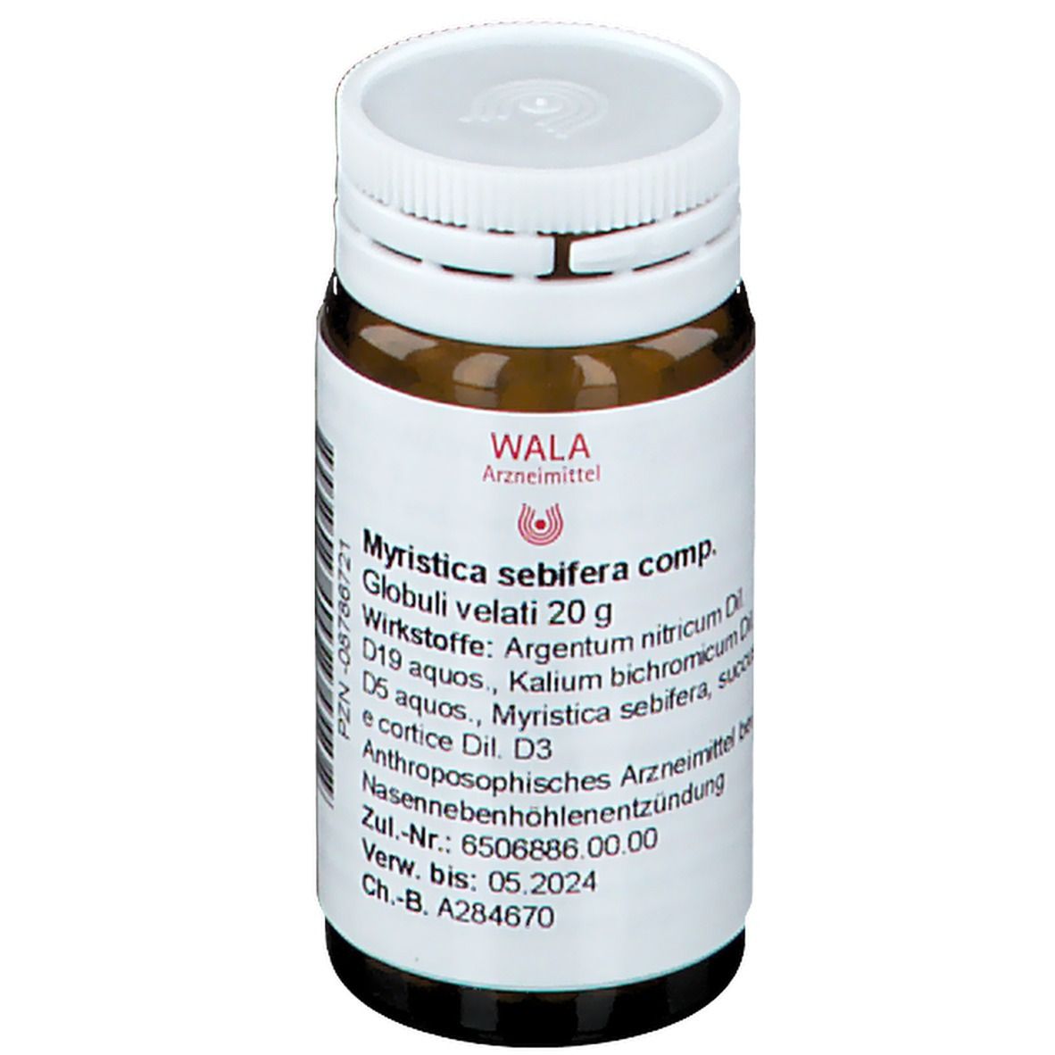 WALA® Myristica Sebifera Comp. Globuli