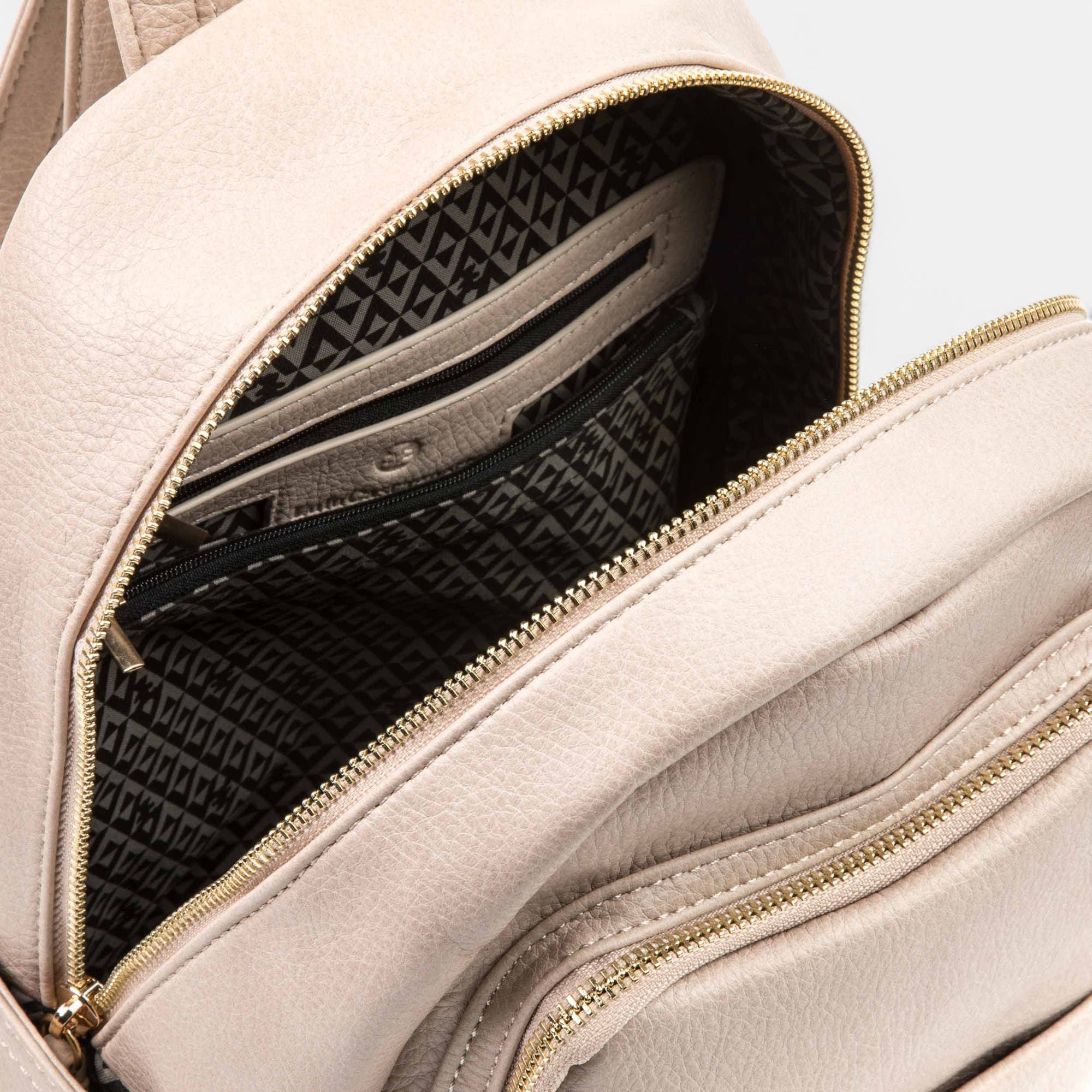 Sac à dos beige