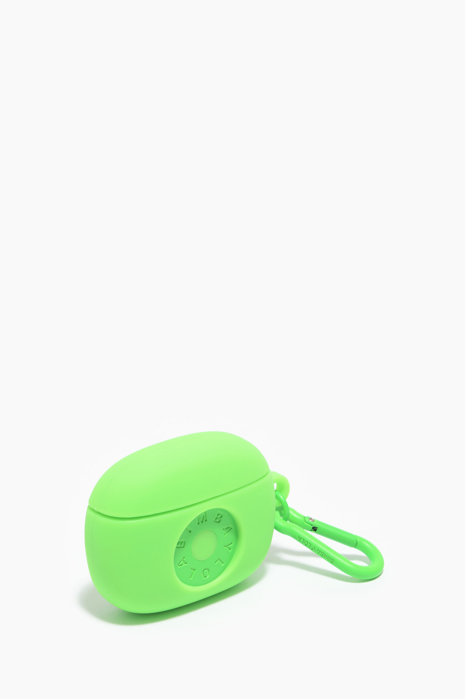 Capa de silicone para AirPods com logotipo verde