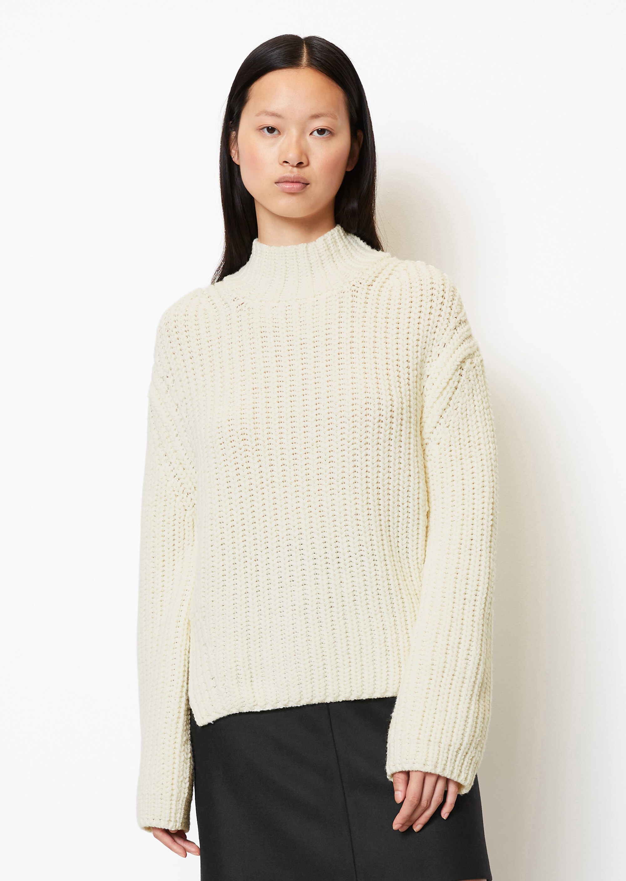 Turtleneck-Pulloveraus softer Schurwolle