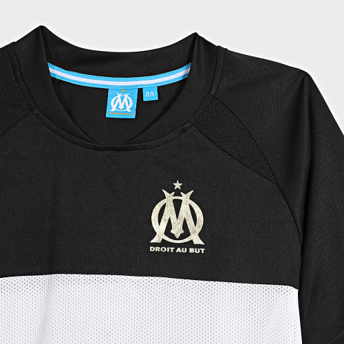 Ensemble Tee Shirt Et Short Jogging Enfant M23039C Noir Bleu