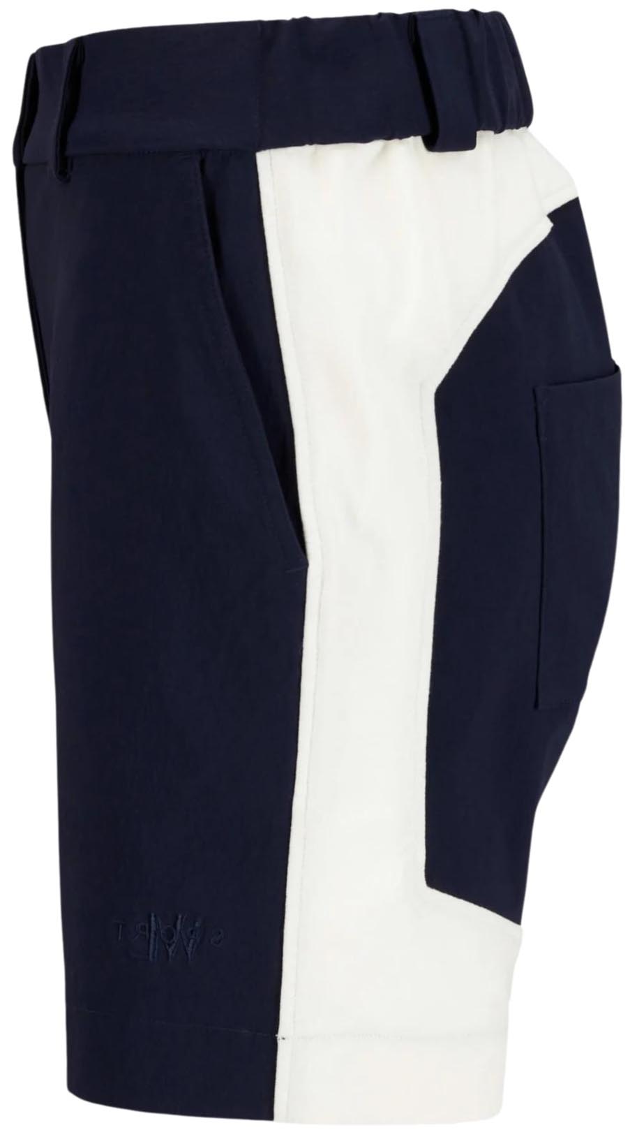 Færder Shorts Herre Cream/Blue Ink