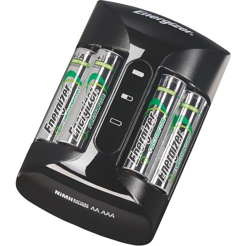 Energizer chargeur de 4 piles accus AA/HR6