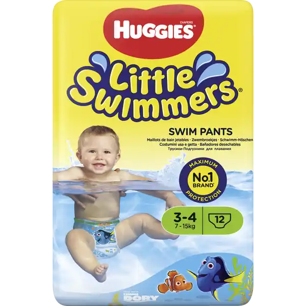 Schwimm-Windeln Größe 3-4