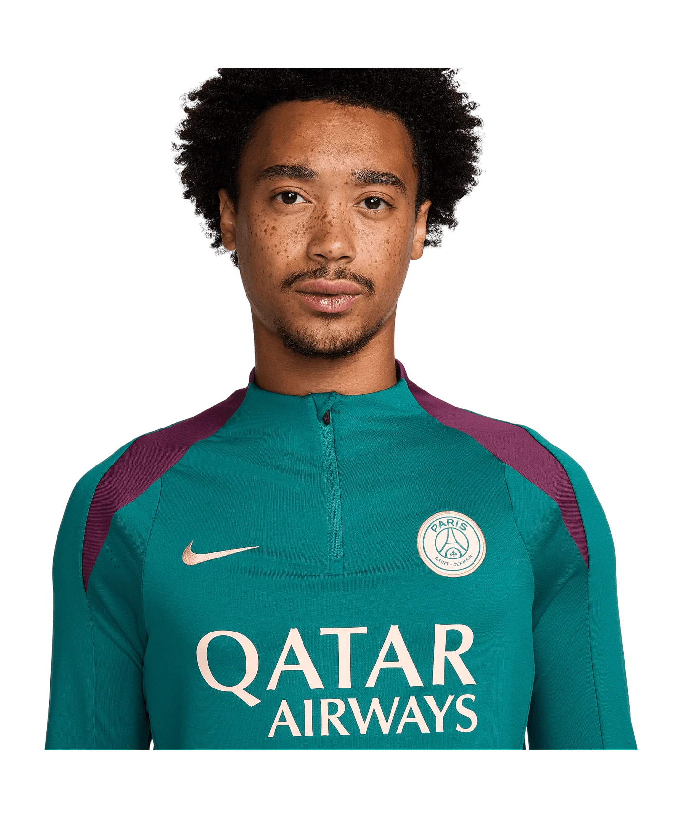 Nike Paris St. Germain Drill Top Grün F382