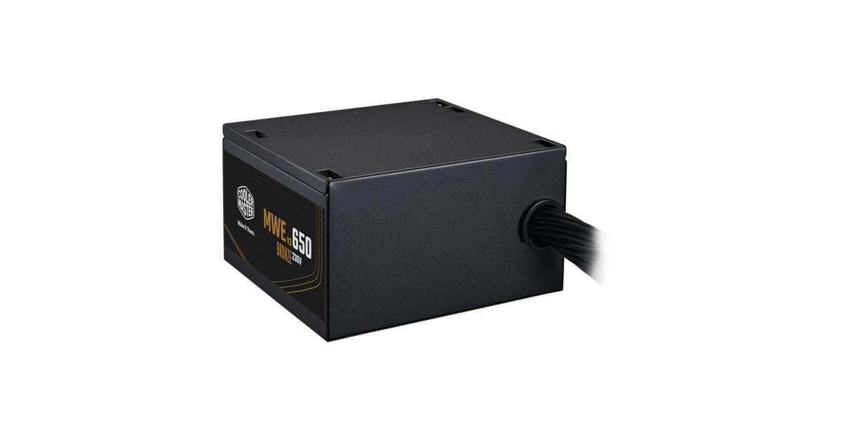 Cooler MasterMWE 650 Bronze V3 650 watt voeding   (Zwart, 4x PCIe)