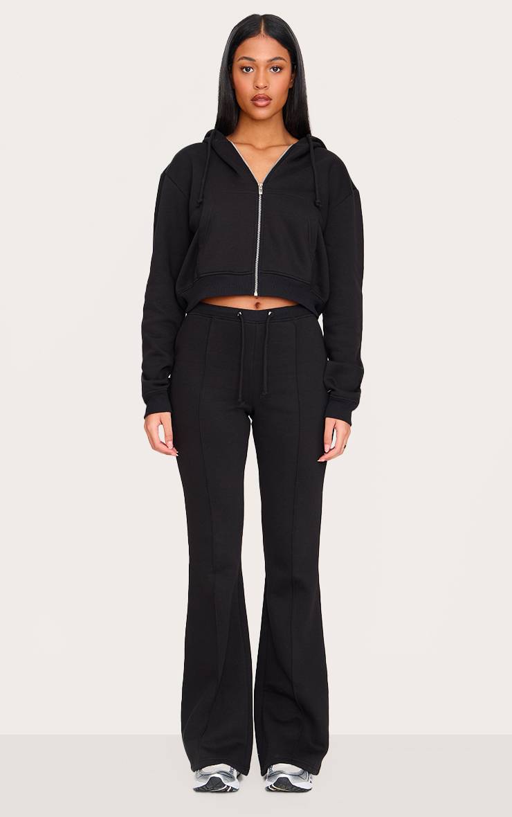 Noir Sweat À Casynthétiqueche Court Avec Cordon De Serrage Tall