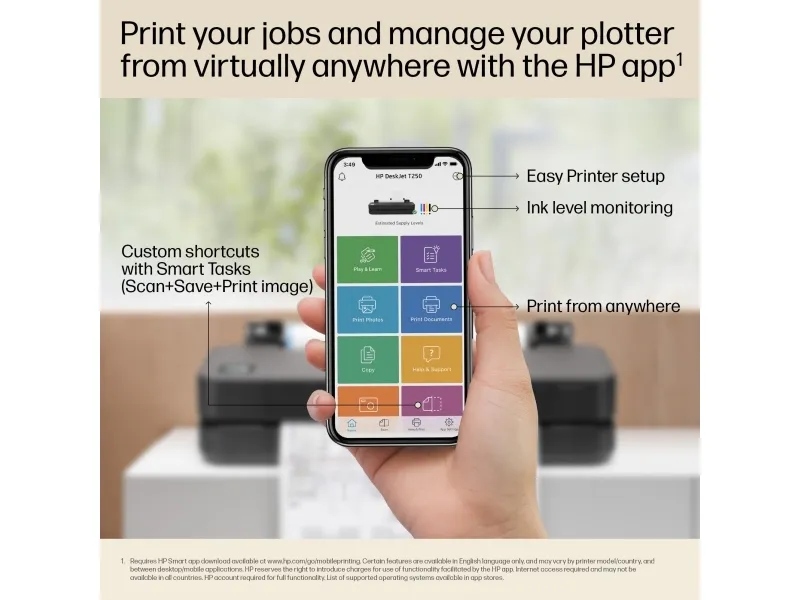 HP DesignJet T650 - 24