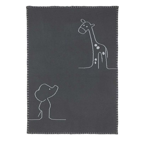 Couverture tricot 75x100 cm Axel & Luna - NATTOU